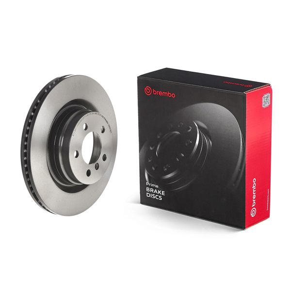 BREMBO 09.9374.21 | Fren Diski Ön UV Coated Land Rover | 1 Adet