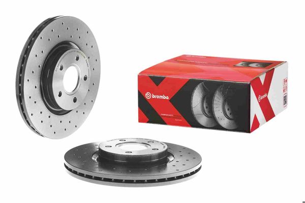 BREMBO 09.9468.1X | Fren Diski Ön Xtra Ford | 2 Adet