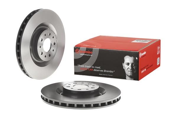 BREMBO 09.A444.41 | Fren Diski Ön UV Coated Opel | 2 Adet