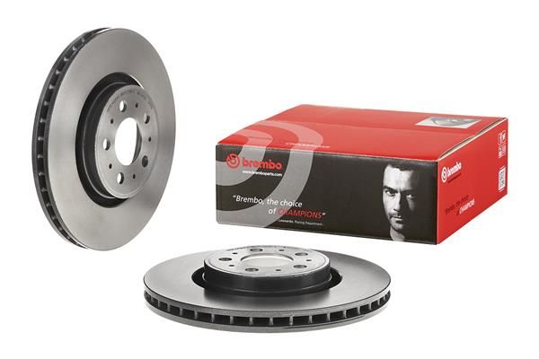 BREMBO 09.A757.11 | Fren Diski Ön UV Coated Volvo | 2 Adet
