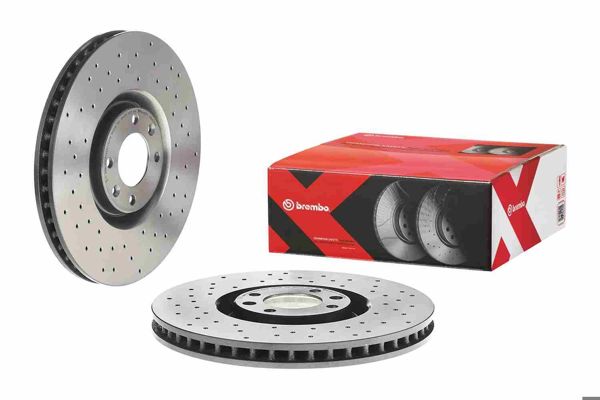 BREMBO 09.A829.2X | Fren Diski Ön Xtra Peugeot | 2 Adet