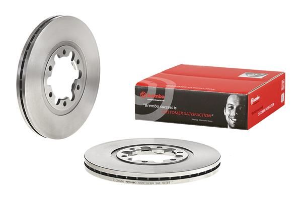 BREMBO 09.A860.10 | Fren Diski Ön Standard Ford | 2 Adet