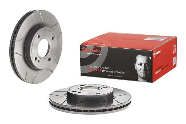 BREMBO 09.A968.76 | Fren Diski Ön Max Ford | 2 Adet