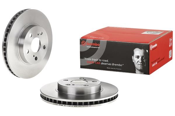 BREMBO 09.B494.10 | Fren Diski Ön Standard Toyota | 2 Adet