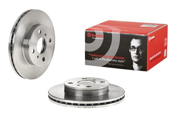 BREMBO 09.B547.10 | Fren Diski Ön Standard Toyota | 2 Adet