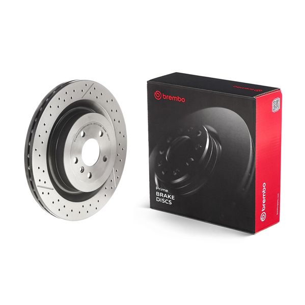 BREMBO 09.B710.11 | Fren Diski Arka UV Coated Mercedes-Benz | 2 Adet