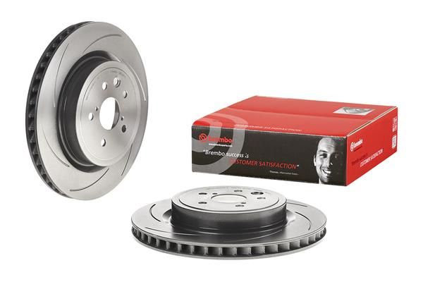 BREMBO 09.C181.11 | Fren Diski Arka UV Coated Lexus | 2 Adet