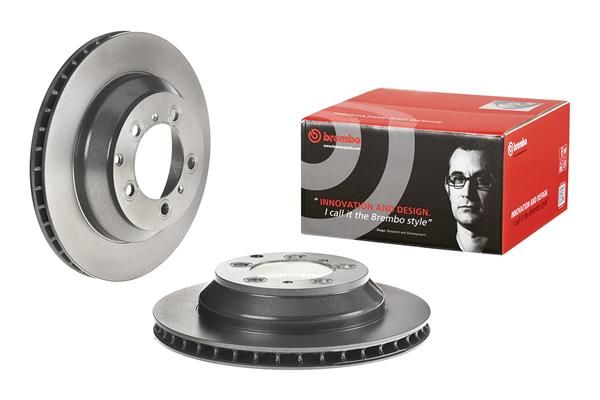 BREMBO 09.C988.21 | Fren Diski Arka Porsche Cayenne 17-UV Coated | 2 Adet