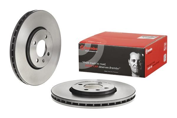 BREMBO 09.D720.11 | Fren Diski Ön UV Coated VW | 2 Adet