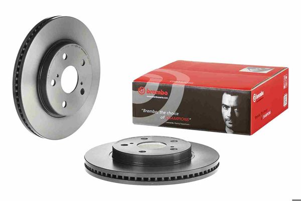 BREMBO 09.E229.11 | Fren Diski Ön UV Coated Toyota | 2 Adet