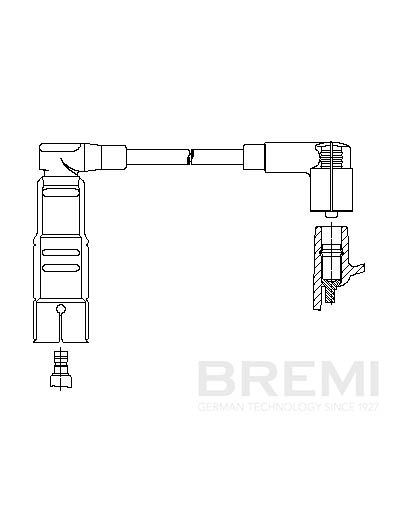 BREMI 20155 | Ateşleme Bobini 988F & Ab / 1075786 / 988F & Ba