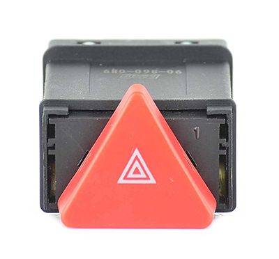 BSG 90-860-089 | Dörtlü Flaşör Düğmesi  Polo-T4 Bm 97-