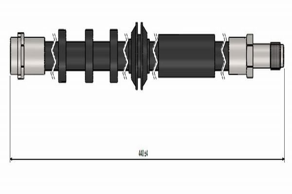 CAVO C900655A | Fren Hortumu Arka 30796 | 1 Adet