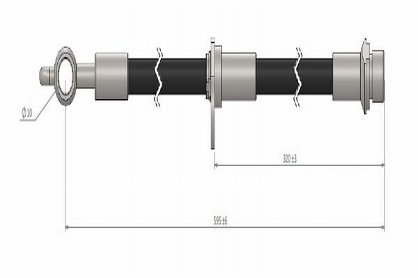 CAVO C900962A | Fren Hortumu Sağ On (Toyota Corolla 1.4 VVTI 02-07) | 2 Adet