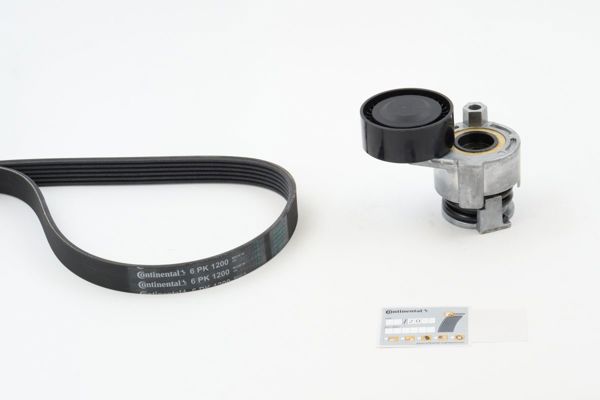CONTINENTAL CTAM 6PK1200K1 | Kanallı Kayış Seti Megane II Symbol Clio II Clio IV Symbol II Kangoo II Kangoo III Latitude 1.5 K9k