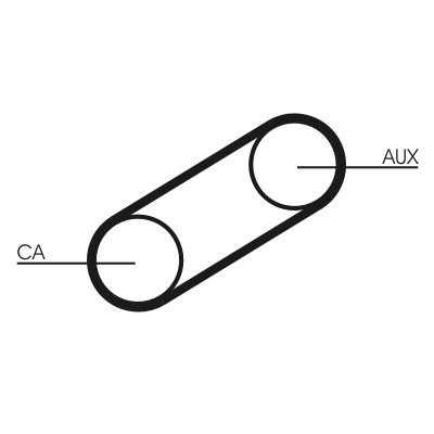 CONTINENTAL CTAM CT639 | Triger Kayışı 45 Dıs