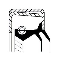 CORTECO 49110138 | Yağ Keçesi Diferansiyel