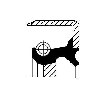 CORTECO 82011475 | Enjektör Keçesi