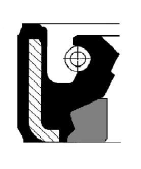 CORTECO 82019875 | (01019875B) Keçe Basfx2 26.0X 35.0X 7.0 Nbr Zf Achsen