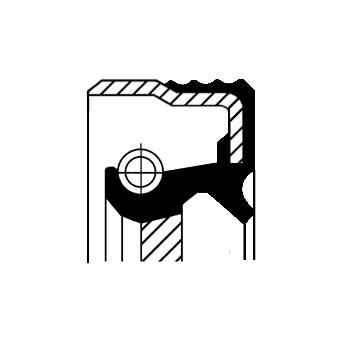 CORTECO 82029747 | Conta Halkası 25X45x10 Deutz-Fahr