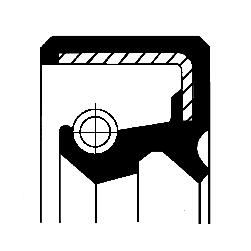 CORTECO 82032064 | Conta Halkası 40X80x10 Claas