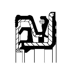 CORTECO 82033611 | Yağ Keçesi 100X130x11x20