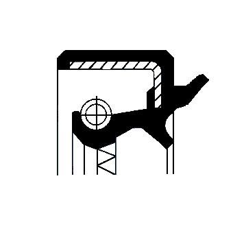 CORTECO 82034987 | Yağ Keçesi Diferansiyel