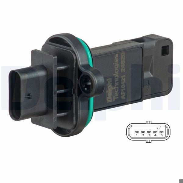 DELPHI AF10421-12B1 | Hava Akısmetre (BMW N62n-N63 / E60-E65-E70 / F07-F10)