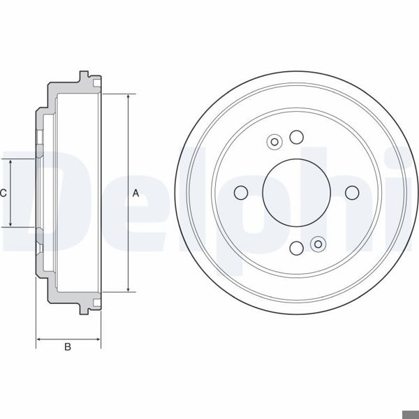 DELPHI BF550 | Fren Kampanası