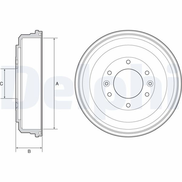 DELPHI BF555 | Fren Kampanası