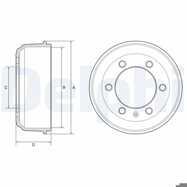 DELPHI BF583 | Fren Kampanası-Carbodıes / Ltı Fx 01 / 1987-12 / 2006