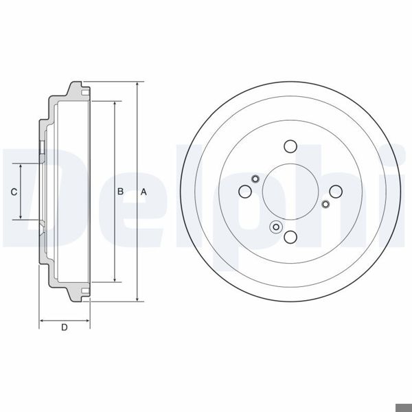 DELPHI BF596 | Fren Kampanası