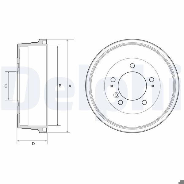 DELPHI BF628 | Fren Kampanası