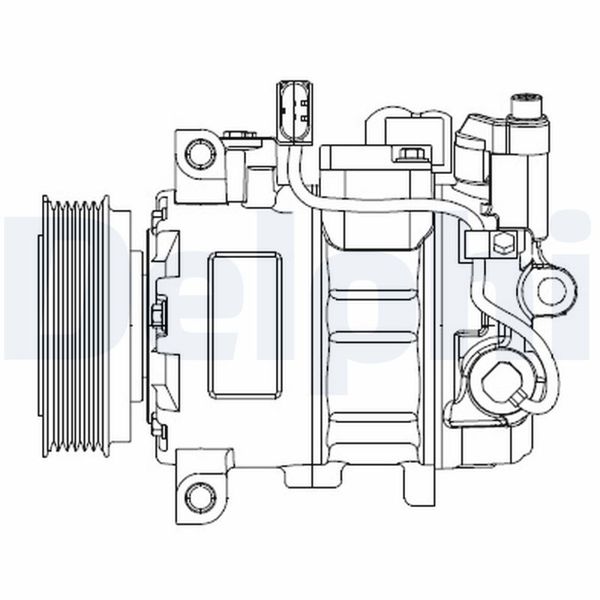 DELPHI CS20476 | Kompresör