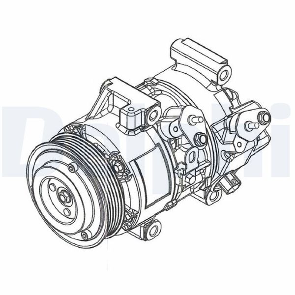 DELPHI CS20495 | Kompresör