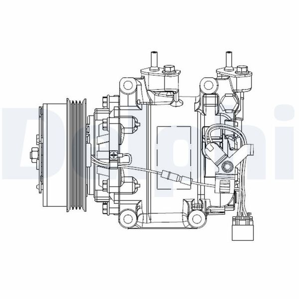 DELPHI CS20515 | Kompresör