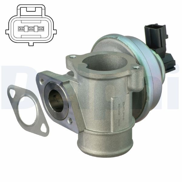 DELPHI EG10406-12B1 | EGR Valfi