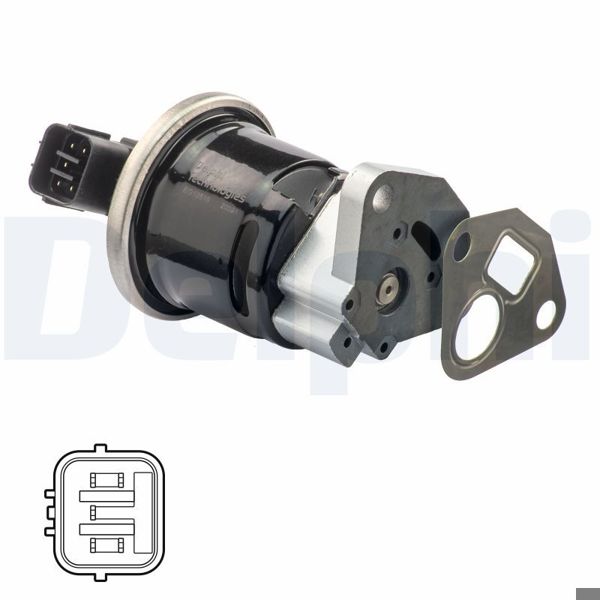 DELPHI EG10519-12B1 | EGR Valfi-Honda 12 / 2000-12 / 2005