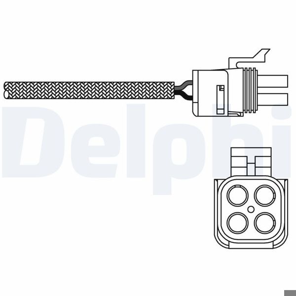 DELPHI ES20290-12B1 | Oksijen Sensörü (Renault Espace III Laguna I)