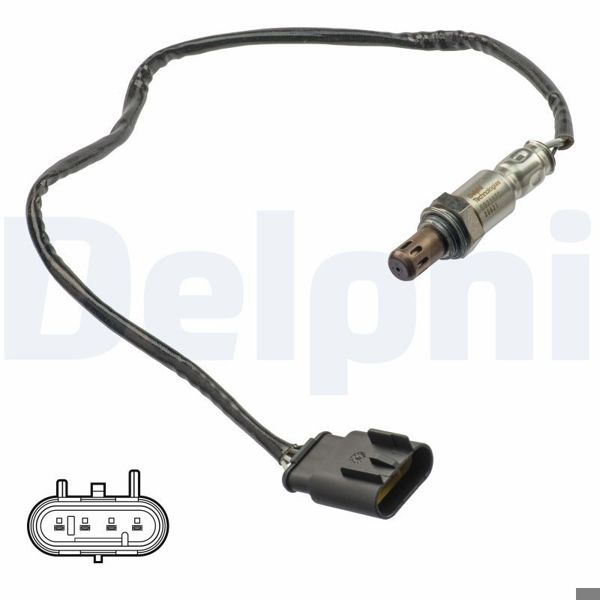 DELPHI ES21076-12B1 | Oksijen Sensorü-Fiat / Lancıa 07 / 2007 -