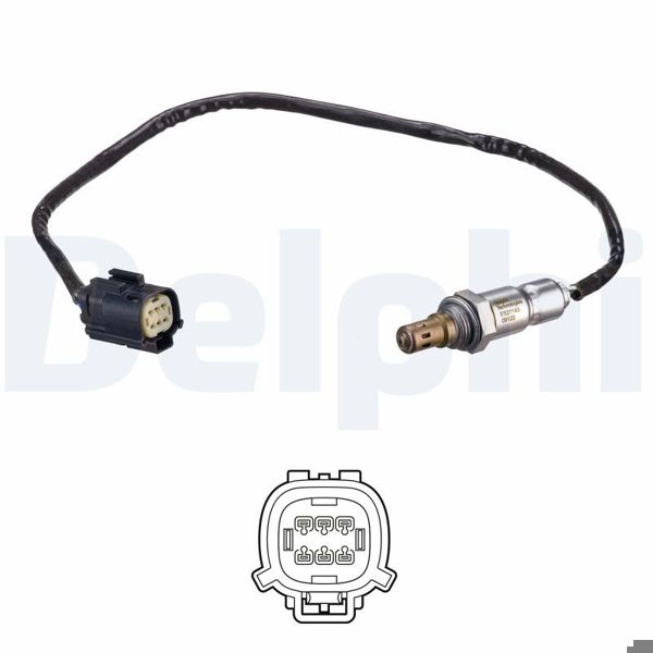 DELPHI ES21143-12B1 | Sensör-Hego Katalitik Konvertor Ford: Focus 14 -