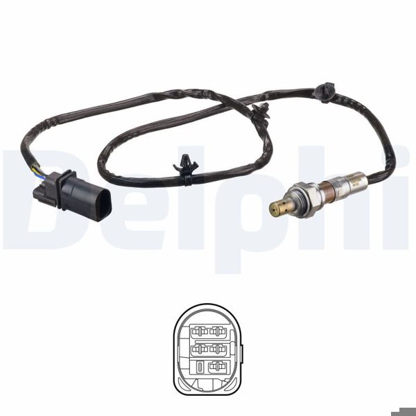 DELPHI ES21289-12B1 | Lambda Sensörü Corsa.D 1.3D *Z13dtj* (P1)