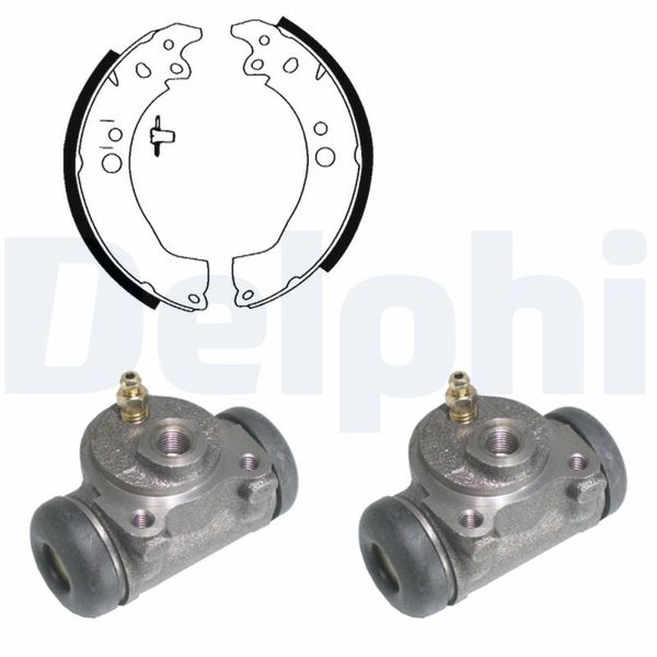 DELPHI KP1034 | Fren Pabuç Kiti