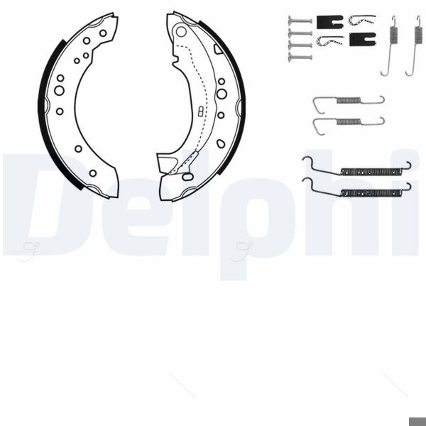DELPHI KP1089 | Fren Pabuç Kiti