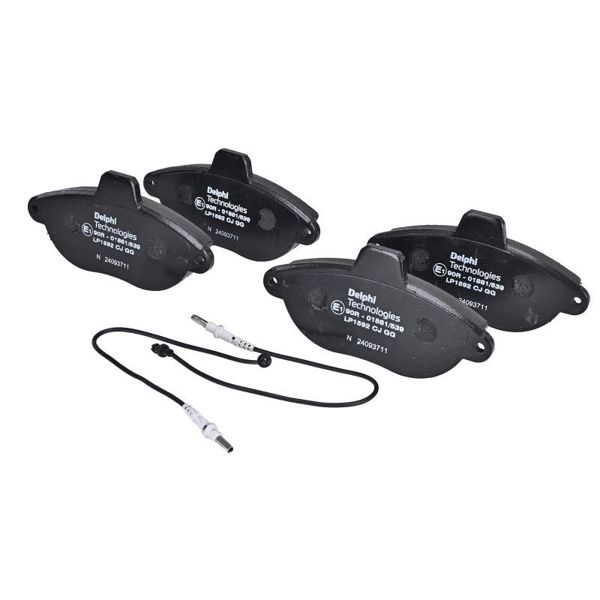 DELPHI LP1592 | Fren Balata Ön Scudo Minibüs / Otobüs (220_) 96-061.9 TD 1.9 D 1.6 1.9 TD Eco 2.0 JTD 16V 1.9 D 2.0 JTD 2.0 16V 2.0 JTD Scudo Panelvan / Van (220_) 96-061.9 TD 1.6 1.9 D 2.0 JTD 16V 1.9 TD 2.0 JTD 1.9 D 2.0 2.0 JTD Scudo Platform Sasi (220_) 96-061.9 TD 2.0 JTD 16V 1.9 D