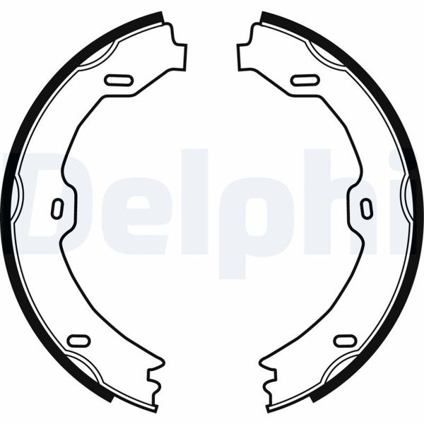 DELPHI LS1923 | Pabuç Balata 03-E-Seri (W211-S211)