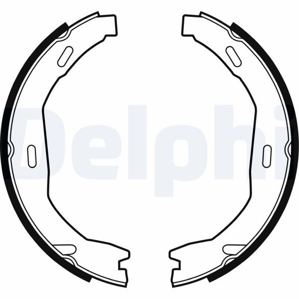 DELPHI LS2006 | Pabuç Balata 07-C-Seri (W204)