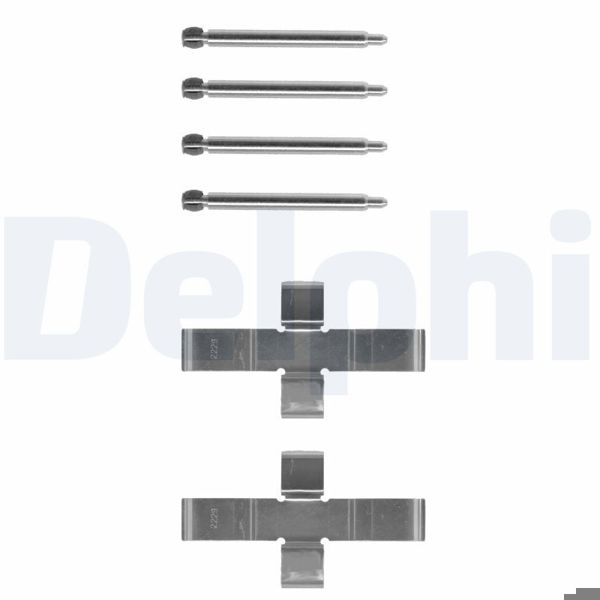 DELPHI LX0047 | Fren Balata Montaj Takımı