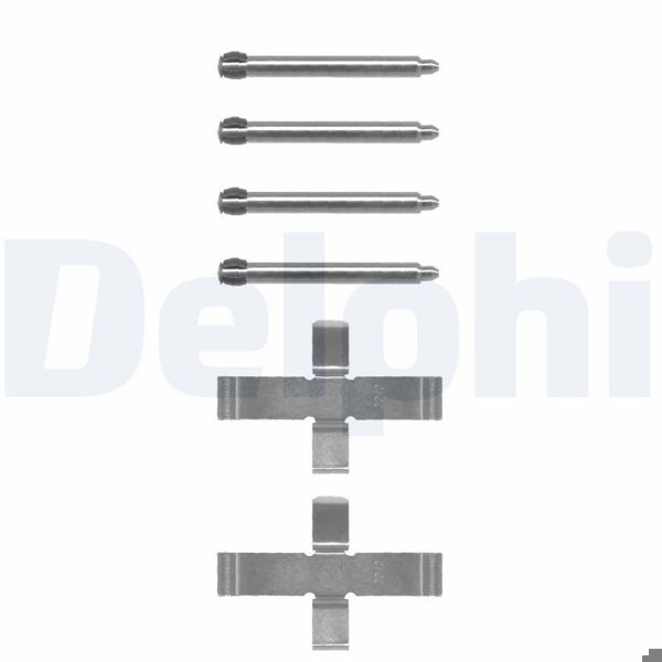 DELPHI LX0070 | Fren Balata Montaj Takımı Arka M-Benz 190 200 230 250 260 300 C180 C200 82 -