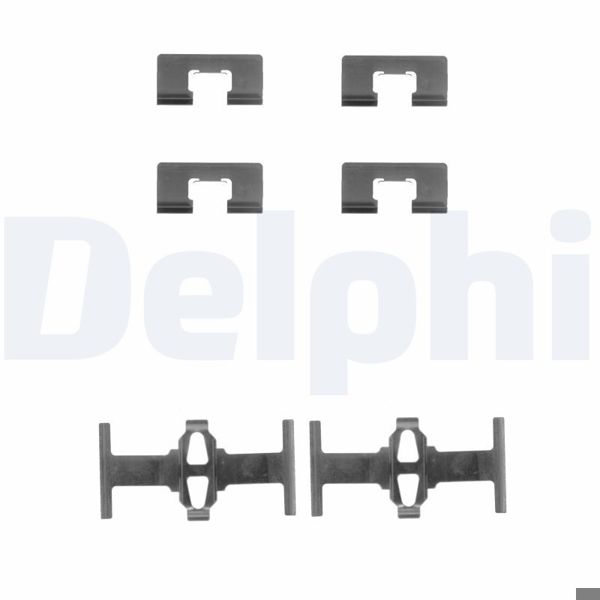 DELPHI LX0197 | Fren Balata Montaj Takımı